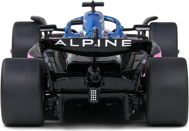 Alt view image 5 of 6 - Alpine A523 #31 Esteban Ocon "BWT" 3rd Place "Formula One F1" Monaco GP (2023) 1/43 Diecast Model Car by Solido