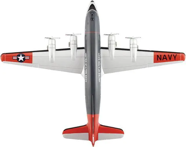 Alt view image 3 of 6 - Douglas R5D-3 Skymaster Transport Aircraft "Operation Deep Freeze" US Navy "Airliner Series" 1/200 Diecast Model by Hobby Master