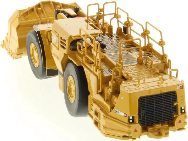 Alt view image 4 of 6 - CAT Caterpillar R2900 XE Underground Mining Loader Yellow "High Line Series" 1/50 Diecast Model by Diecast Masters