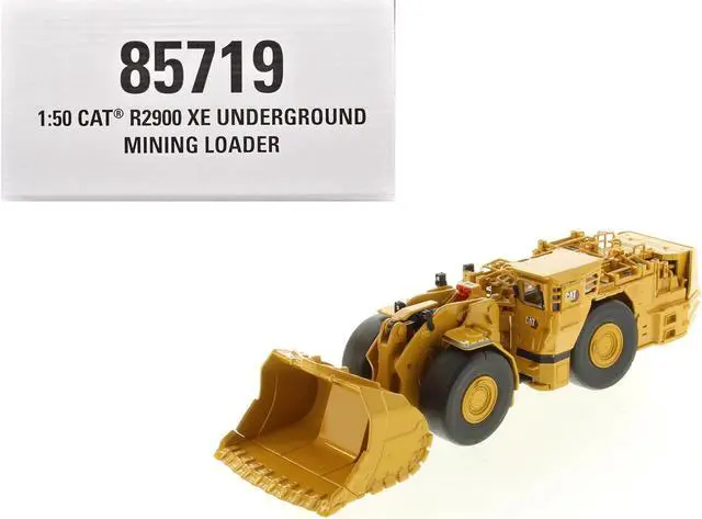 Main image of CAT Caterpillar R2900 XE Underground Mining Loader Yellow "High Line Series" 1/50 Diecast Model by Diecast Masters