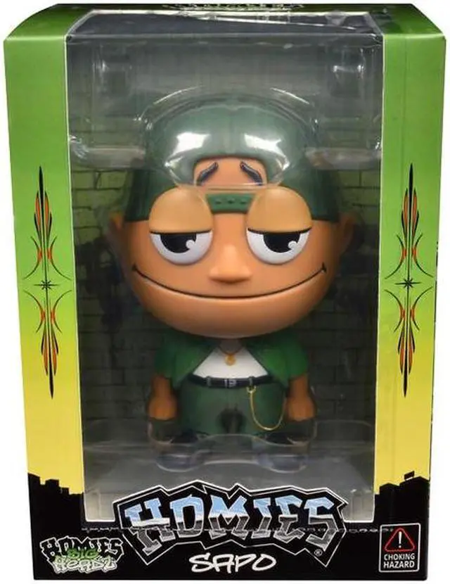 Alt view image 3 of 6 - Sapo 4.5" Figure "Homies Big Headz" Series 4 Model by Homies
