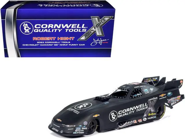 Main image of Chevrolet Camaro SS NHRA Funny Car "Cornwell Quality Tools" (2023) "John Force Racing" Ltd Ed 1/24 Diecast Model by Auto World
