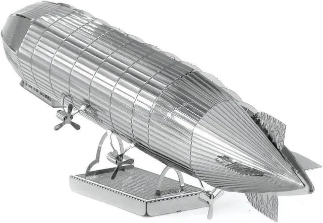 Alt view image 2 of 7 - Model Kit Graf Zeppelin Airship (Moderate Difficulty) Steel Model by Metal Earth