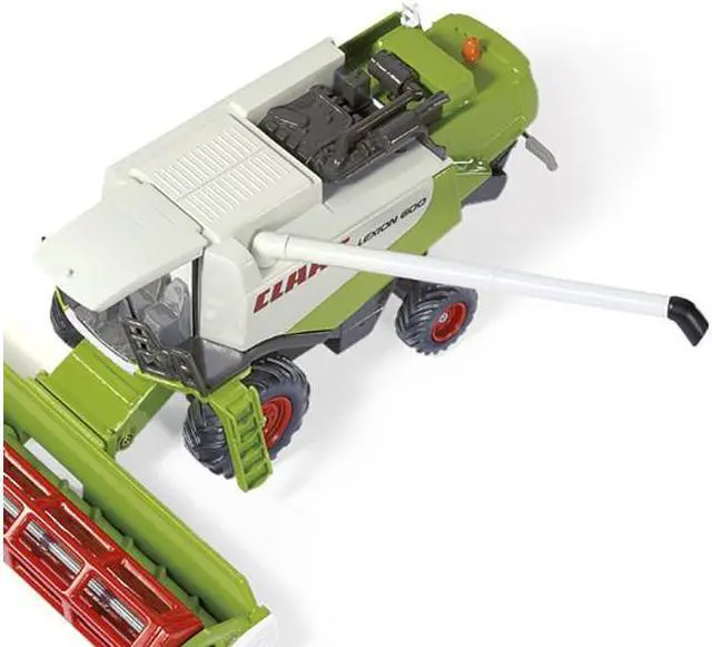Alt view image 3 of 4 - Claas Lexion 600 Combine Harvester Green and Gray 1/50 Diecast Model by Siku