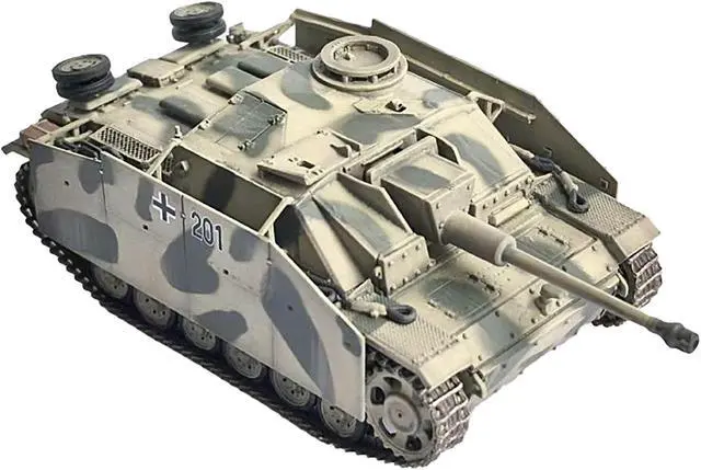 Alt view image 3 of 5 - Germany StuG.III Ausf.G Early Production Tank with Schurzen #201 "NEO Dragon Armor" Series 1/72 Plastic Model by Dragon Models