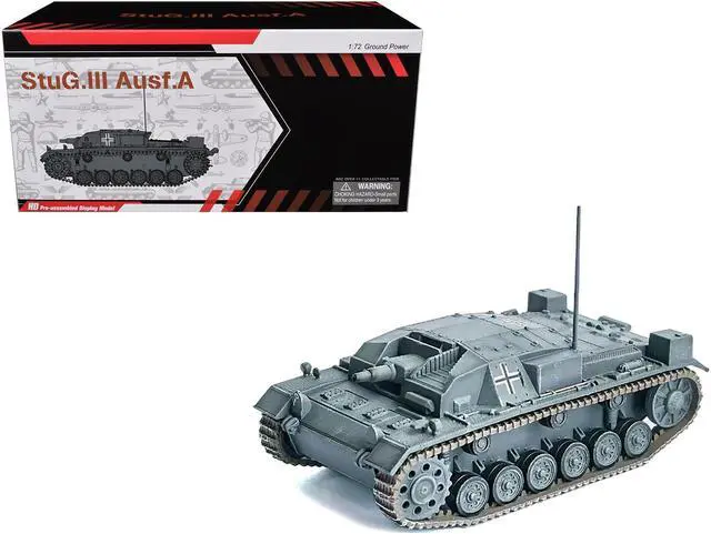 Main image of Germany StuG.III Ausf.A Tank "LAH, France" (1940) "NEO Dragon Armor" Series 1/72 Plastic Model by Dragon Models