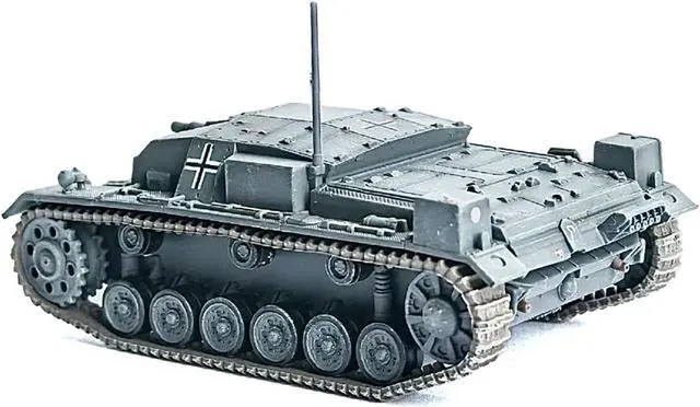 Alt view image 4 of 5 - Germany StuG.III Ausf.A Tank "LAH, France" (1940) "NEO Dragon Armor" Series 1/72 Plastic Model by Dragon Models