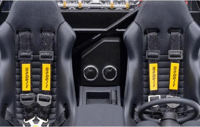 Alt view image 6 of 6 - Lamborghini Miura SVR Jota Red 1/18 Model Car by Autoart