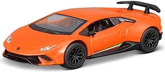 Alt view image 4 of 4 - Lamborghini Huracan Performante Orange "Speed Icons" Series 1/64 Diecast Model Car by Maisto