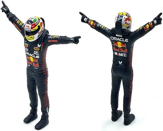 Alt view image 3 of 4 - Red Bull Racing RB19 #11 "Oracle" F1 Championship "Constructor Champions" (2023) w/Figure 1/24 Diecast Model Car by Bburago