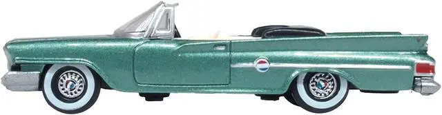 Alt view image 2 of 6 - 1961 Chrysler 300 Convertible Pinewood Green Metallic 1/87 (HO) Scale Diecast Model Car by Oxford Diecast