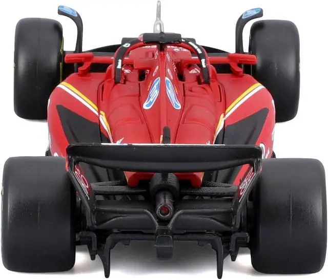 Alt view image 5 of 6 - Ferrari SF-24 #16 Charles Leclerc "F1 World Championship" (2024) with Display Case 1/43 Diecast Model Car by Bburago