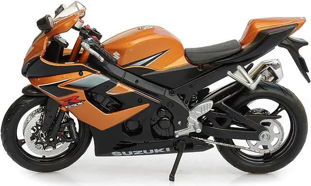 Alt view image 2 of 3 - Suzuki GSX R1000 Bronze 1/12 Diecast Motorcycle Model by Maisto