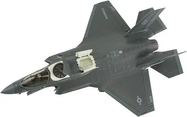 Alt view image 2 of 6 - Lockheed Martin F-35B Lightning II Aircraft "VMFA-225 Vikings" (2023) US Marine Corps 1/72 Diecast Model by Hobby Master