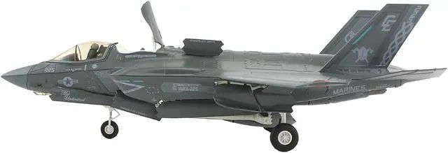 Alt view image 3 of 6 - Lockheed Martin F-35B Lightning II Aircraft "VMFA-225 Vikings" (2023) US Marine Corps 1/72 Diecast Model by Hobby Master