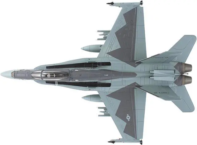 Alt view image 4 of 6 - McDonnell Douglas F/A-18C Hornet Aircraft "VMFA-312, MCAS Iwakuni, Japan" (2022) US Marines 1/72 Diecast Model by Hobby Master