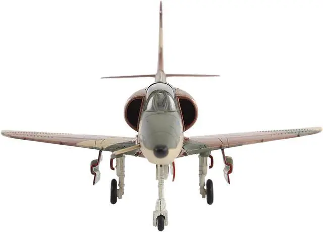 Alt view image 4 of 6 - Douglas A-4E Skyhawk Aircraft "Aggressor, 151095" (1985/6) US Navy "Air Power Series" 1/72 Diecast Model by Hobby Master