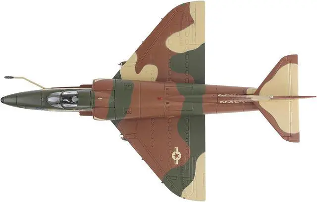 Alt view image 5 of 6 - Douglas A-4E Skyhawk Aircraft "Aggressor, 151095" (1985/6) US Navy "Air Power Series" 1/72 Diecast Model by Hobby Master