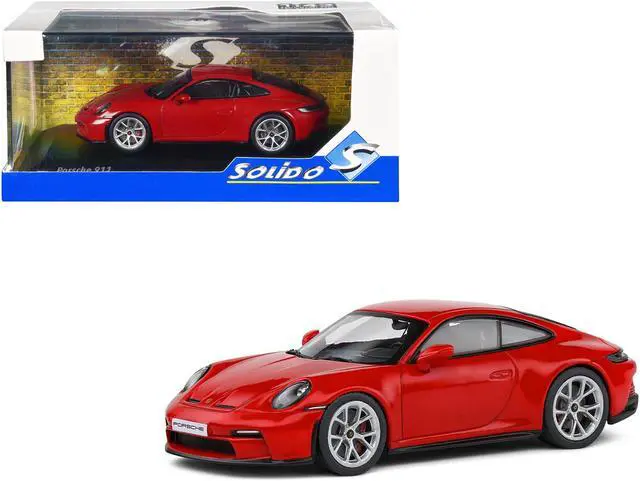 Main image of Porsche 911 (992) GT3 Touring Guards Red 1/43 Diecast Model Car by Solido