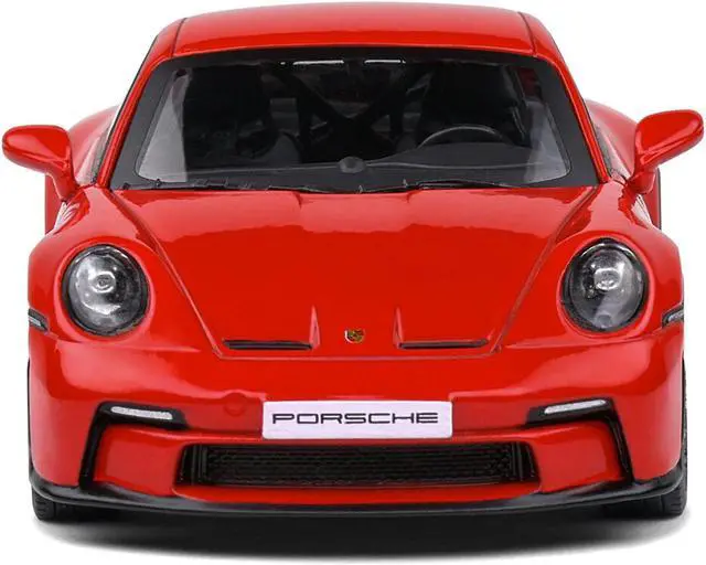 Alt view image 5 of 6 - Porsche 911 (992) GT3 Touring Guards Red 1/43 Diecast Model Car by Solido