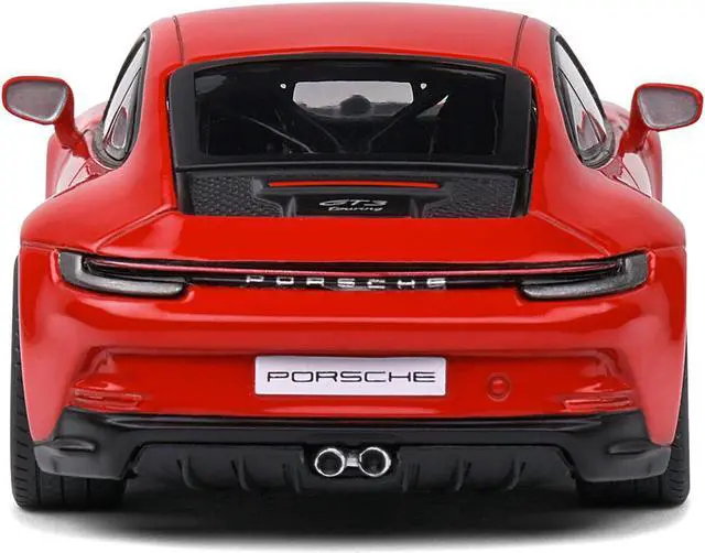 Alt view image 6 of 6 - Porsche 911 (992) GT3 Touring Guards Red 1/43 Diecast Model Car by Solido
