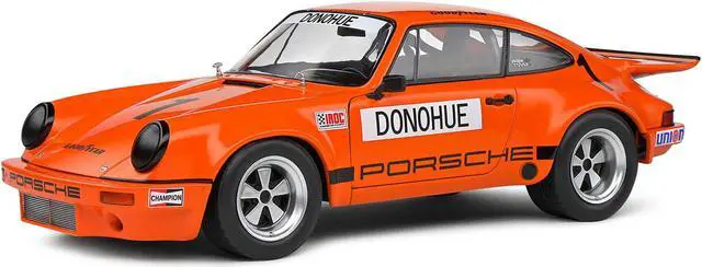 Alt view image 2 of 6 - Porsche 911 RS 3.0 #1 Mark Donohue Winner "IROC Daytona" (1974) "Competition" Series 1/18 Diecast Model Car by Solido