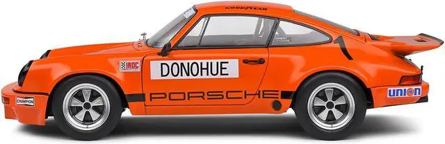 Alt view image 4 of 6 - Porsche 911 RS 3.0 #1 Mark Donohue Winner "IROC Daytona" (1974) "Competition" Series 1/18 Diecast Model Car by Solido