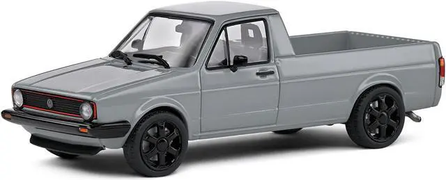Alt view image 5 of 5 - 1982 Volkswagen Caddy MKI Pickup Truck Nardo Gray 1/43 Diecast Model Car by Solido