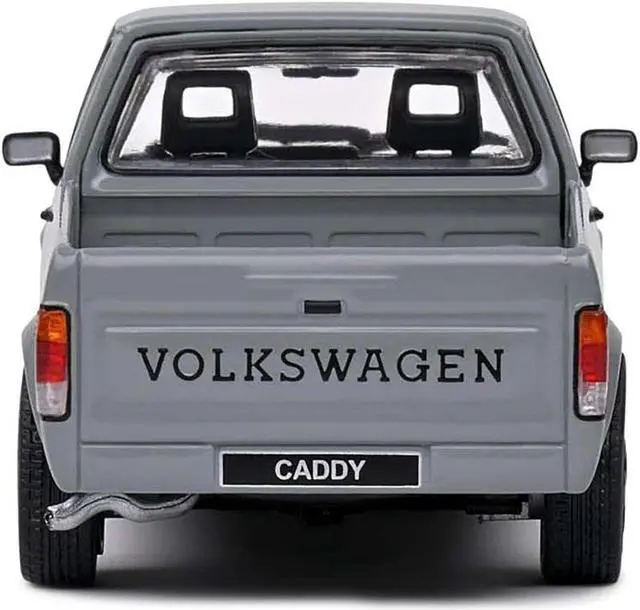 Alt view image 4 of 5 - 1982 Volkswagen Caddy MKI Pickup Truck Nardo Gray 1/43 Diecast Model Car by Solido