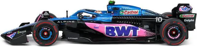 Alt view image 2 of 6 - Alpine A523 #10 Pierre Gasly "BWT" 3rd Place Formula One F1 "Dutch GP" (2023) 1/43 Diecast Model Car by Solido