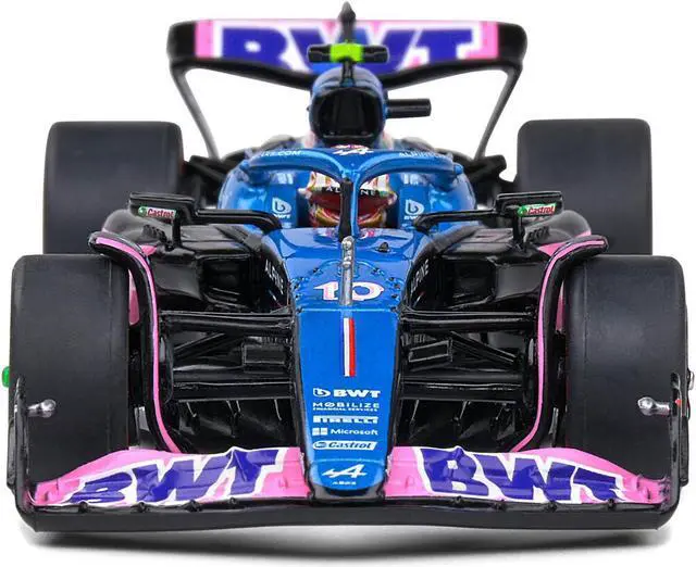 Alt view image 4 of 6 - Alpine A523 #10 Pierre Gasly "BWT" 3rd Place Formula One F1 "Dutch GP" (2023) 1/43 Diecast Model Car by Solido