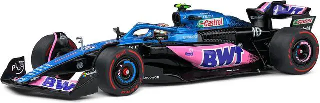 Alt view image 6 of 6 - Alpine A523 #10 Pierre Gasly "BWT" 3rd Place Formula One F1 "Dutch GP" (2023) 1/43 Diecast Model Car by Solido