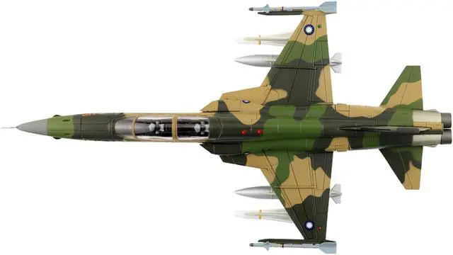 Alt view image 3 of 6 - Northrop F-5F Tiger II Aircraft "46th Aggressor Squadron" Republic of China Air Force 1/72 Diecast Model by Hobby Master