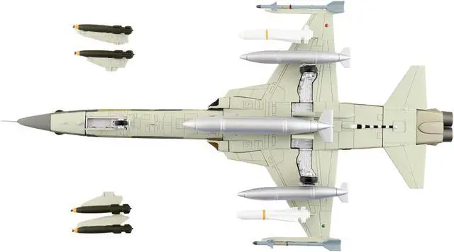 Alt view image 4 of 6 - Northrop F-5F Tiger II Aircraft "46th Aggressor Squadron" Republic of China Air Force 1/72 Diecast Model by Hobby Master