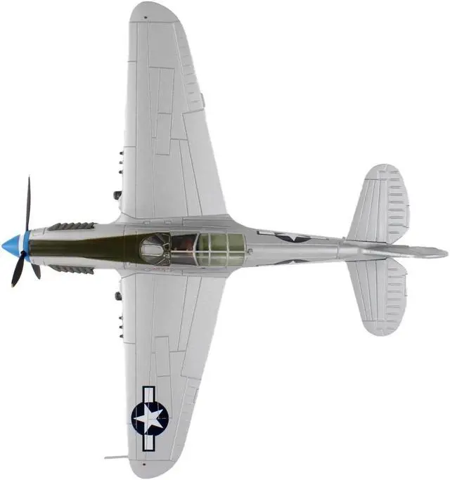 Alt view image 2 of 6 - Curtiss P-40N Warhawk Fighter-Bomber Aircraft "Philippines" (1944) US Army Air Forces 1/72 Diecast Model by Hobby Master