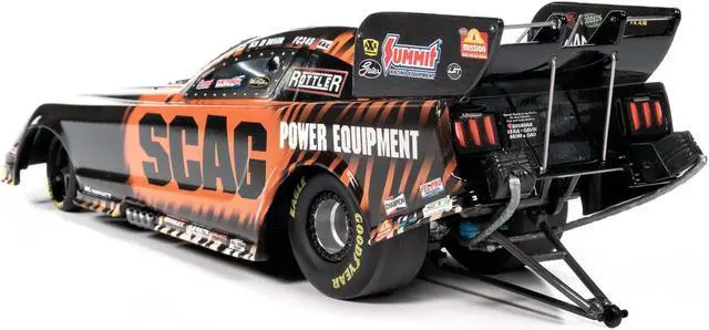 Alt view image 5 of 6 - Ford Mustang NHRA Funny Car Dan Wilkerson "SCAG Power Equipment" (2024) Limited Edition 1/18 Diecast Model by Auto World