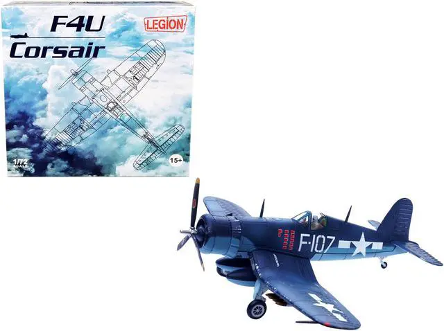 Main image of Vought F4U-1D Corsair Fighter Plane "1st Lt. DeLong, Marine Fighter Squadron (VMF-224)" (1945) 1/72 Diecast Model by Legion