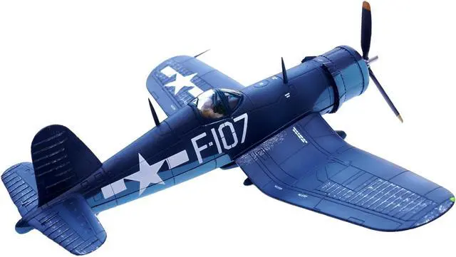 Alt view image 4 of 6 - Vought F4U-1D Corsair Fighter Plane "1st Lt. DeLong, Marine Fighter Squadron (VMF-224)" (1945) 1/72 Diecast Model by Legion