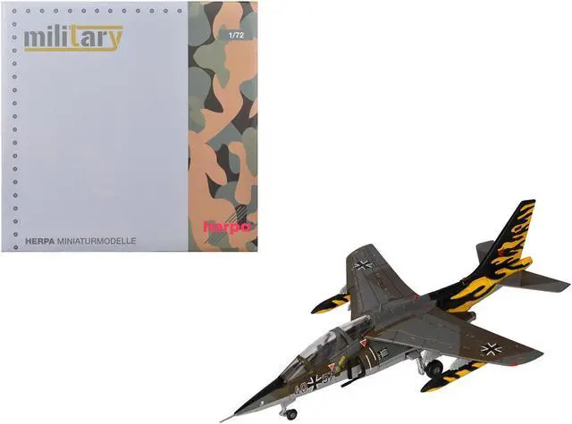 Main image of Dassault Alpha Jet A Aircraft "NATO Tiger Meet 1991" German Luftwaffe "Military" Series 1/72 Diecast Model Airplane by Herpa