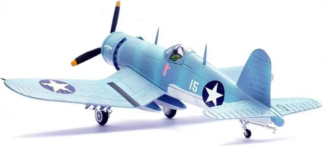 Alt view image 4 of 6 - Vought F4U-1 Corsair Fighter Plane "Daphne 'C'" (1943) United States Marines 1/72 Diecast Model Airplane by Legion