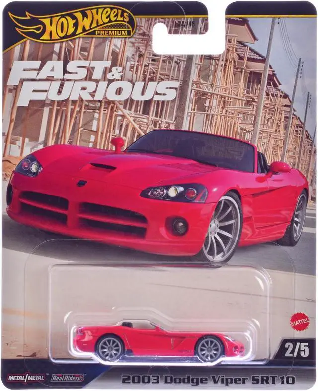 Alt view image 3 of 6 - "Fast & Furious" 2024 5 piece Set J Diecast Model Cars by Hot Wheels