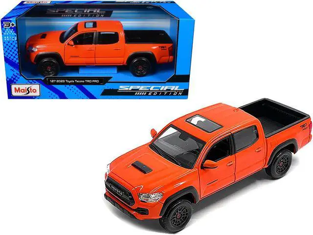 Main image of 2023 Toyota Tacoma TRD PRO Truck Solar Octane Orange with Sunroof "Special Edition" Series 1/27 Diecast Model Car by Maisto