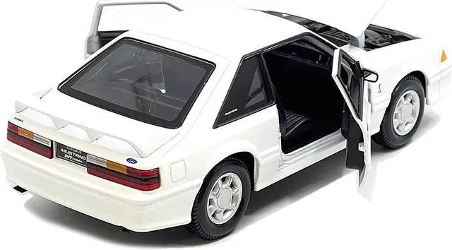Alt view image 3 of 4 - 1993 Ford Mustang SVT Cobra White "Special Edition" Series 1/24 Diecast Model Car by Maisto