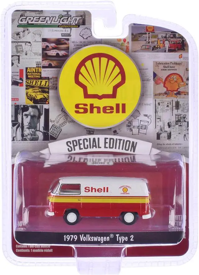 Alt view image 6 of 6 - "Shell Oil Special Edition" Series 2 Set of 6 pieces 1/64 Diecast Model Cars by Greenlight