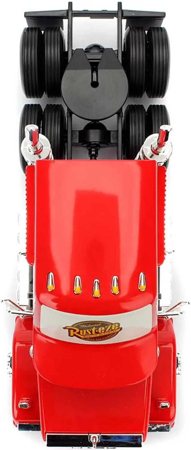 Alt view image 5 of 6 - Mack Truck #95 Red "Cars" (2006) Movie "Hollywood Rides" Series Diecast Model Car by Jada