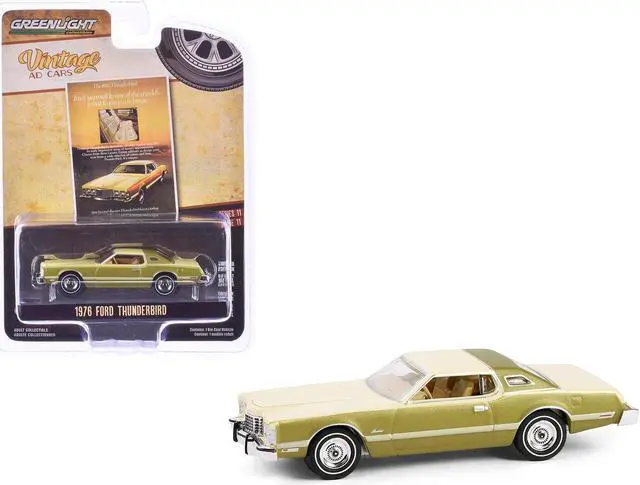 1976 Ford Thunderbird Gold Metallic and Cream 