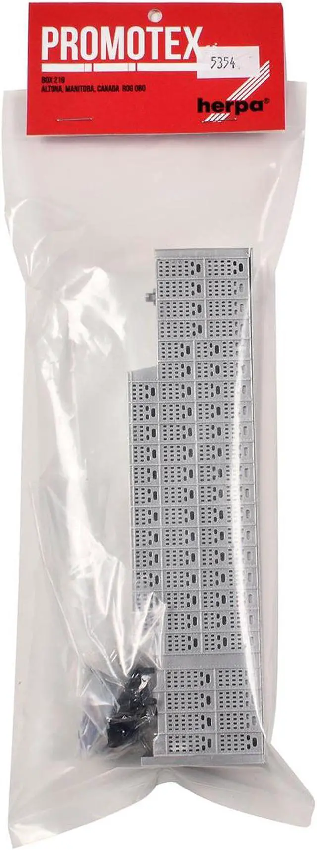 Alt view image 3 of 9 - Livestock Trailer Silver 1/87 (HO) Plastic Model by Promotex