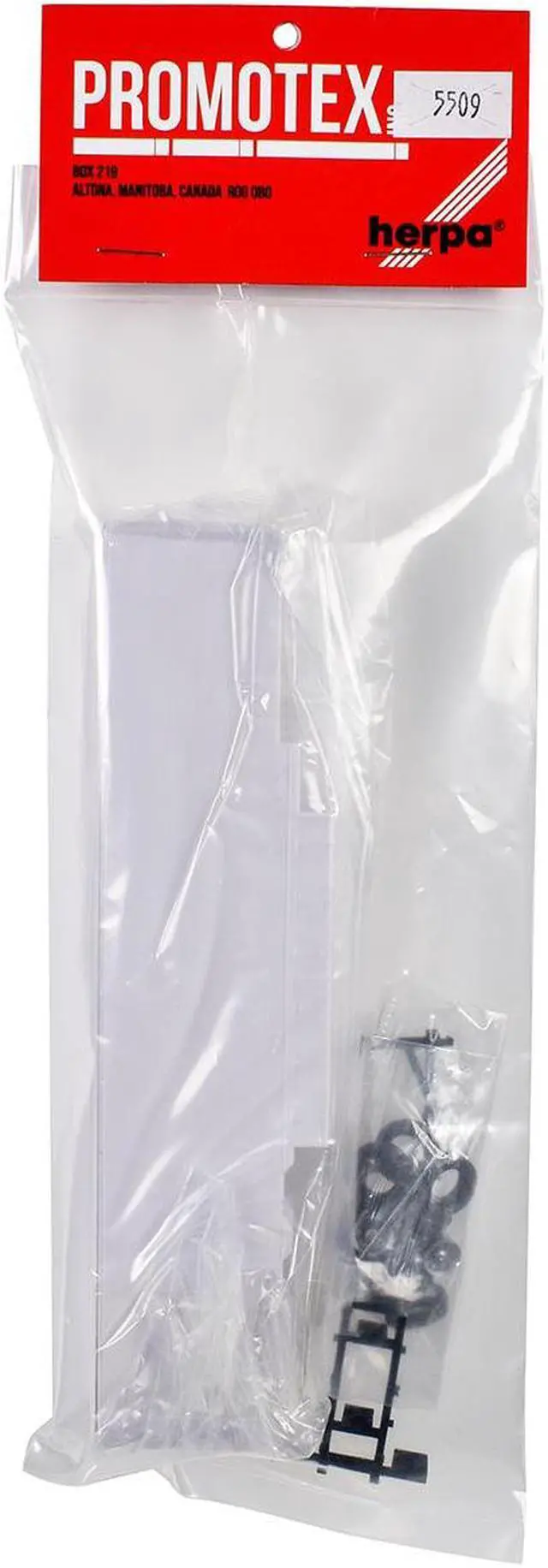 Alt view image 3 of 9 - 48ft Moving Van Trailer Light Gray 1/87 (HO) Plastic Model by Promotex