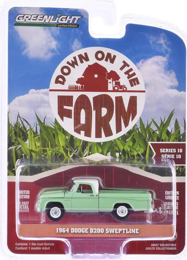 Alt view image 4 of 6 - "Down on the Farm" Series 10 Set of 6 pieces 1/64 Die Cast Models by Greenlight