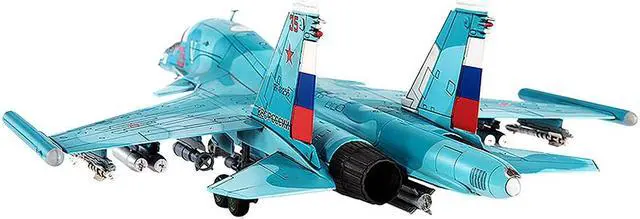 Alt view image 6 of 6 - Sukhoi Su-34 Fullback Bomber Aircraft "Ukraine War" (2022) Russian Air Force 1/72 Diecast Model by JC Wings